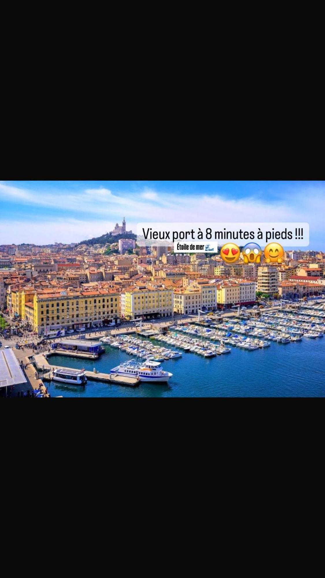 Etoile De Mer Magnifique Studio Deco Plage Et Sable Fin, Votre Sejour A Marseille Commence Ici, Centre-Ville Exterior photo